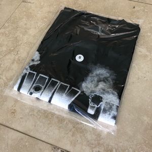 Vlone x Pop Smoke Hawk Em Black Tee